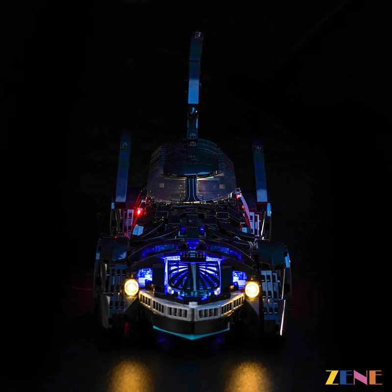Light Kit for Forever Batmobile #76304 (Red Ver.) - Image 3
