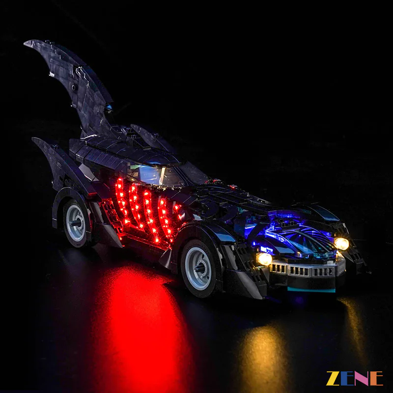 Light Kit for Forever Batmobile #76304 (Red Ver.) - Image 4