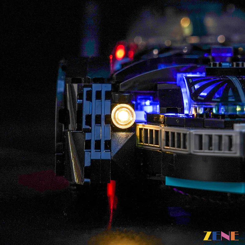 Light Kit for Forever Batmobile #76304 (Red Ver.) - Image 6