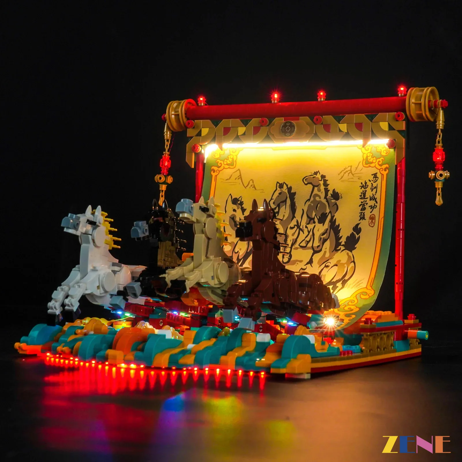 Light Kit for Galloping Horses Canvas #80119 - Image 9