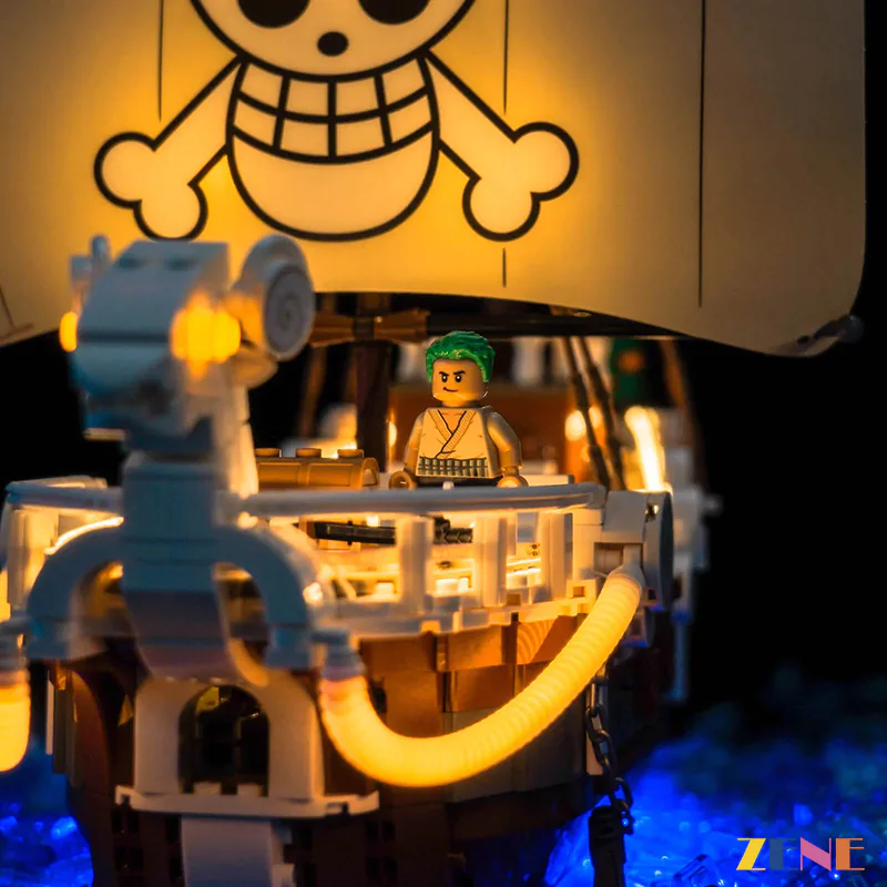 Light Kit for Going Merry Pirate Ship #75639 One Piece - Image 6
