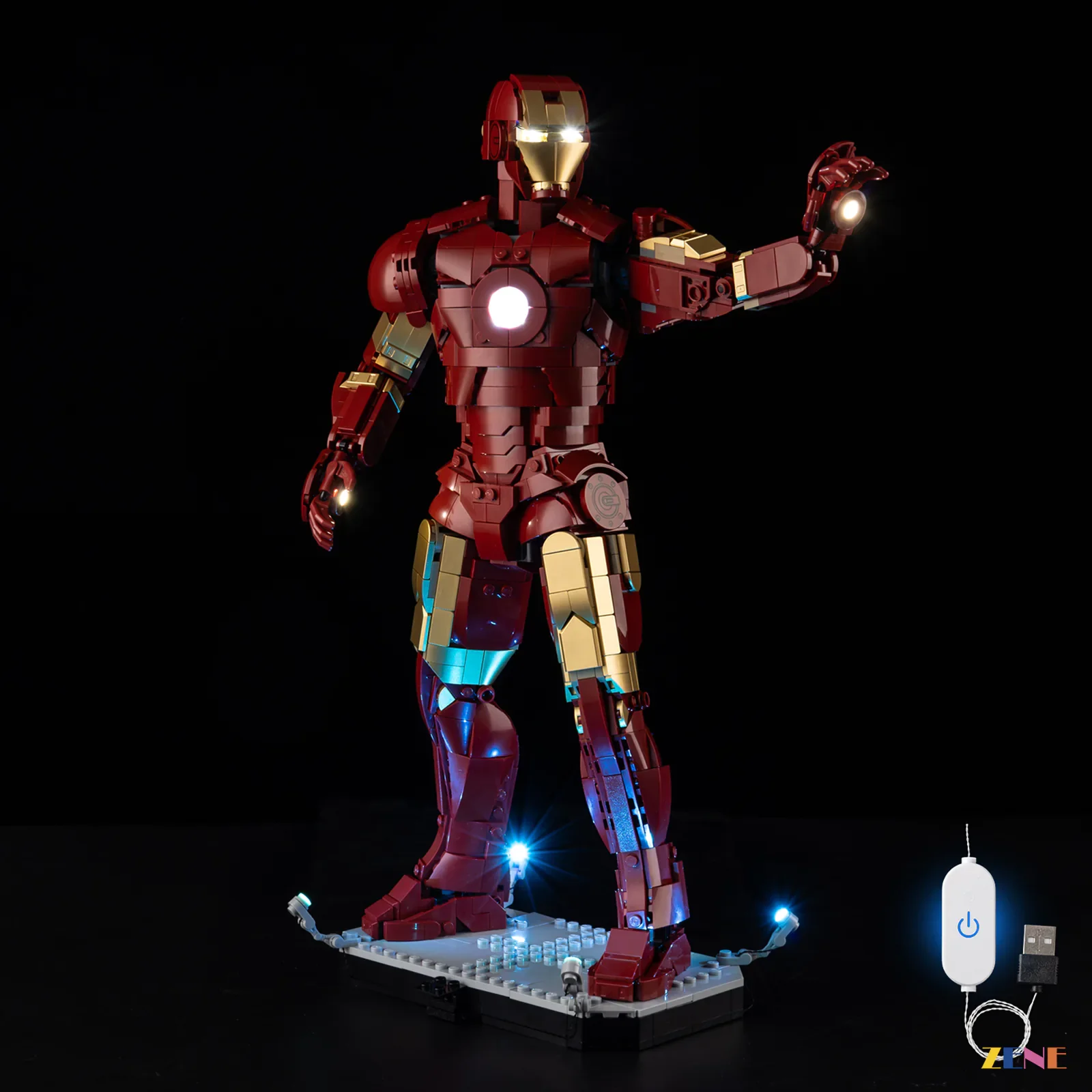 Light Kit for Iron Man Mark 3 Collectors' Edition #76344