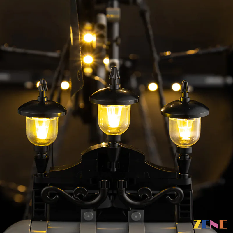 Light Kit for Jack Sparrow's Pirate Black Pearl Ship #10365 (Ver.3) - Image 6