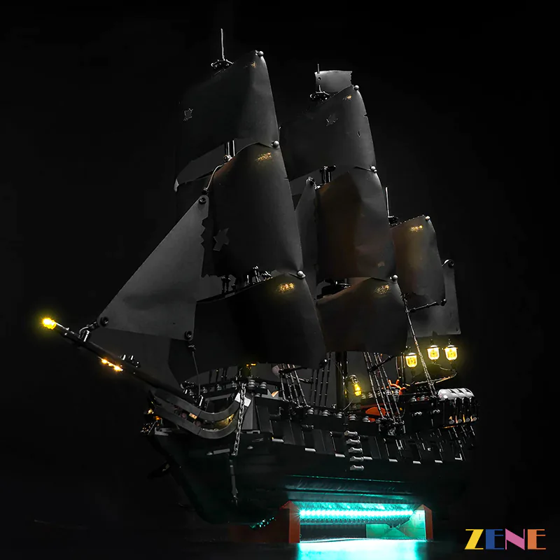 Light Kit for Jack Sparrow's Pirate Black Pearl Ship #10365 (Ver.2) - Image 3