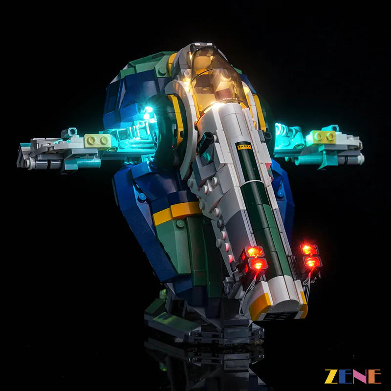 Light Kit for Jango Fett's Starship #75433 - Image 5