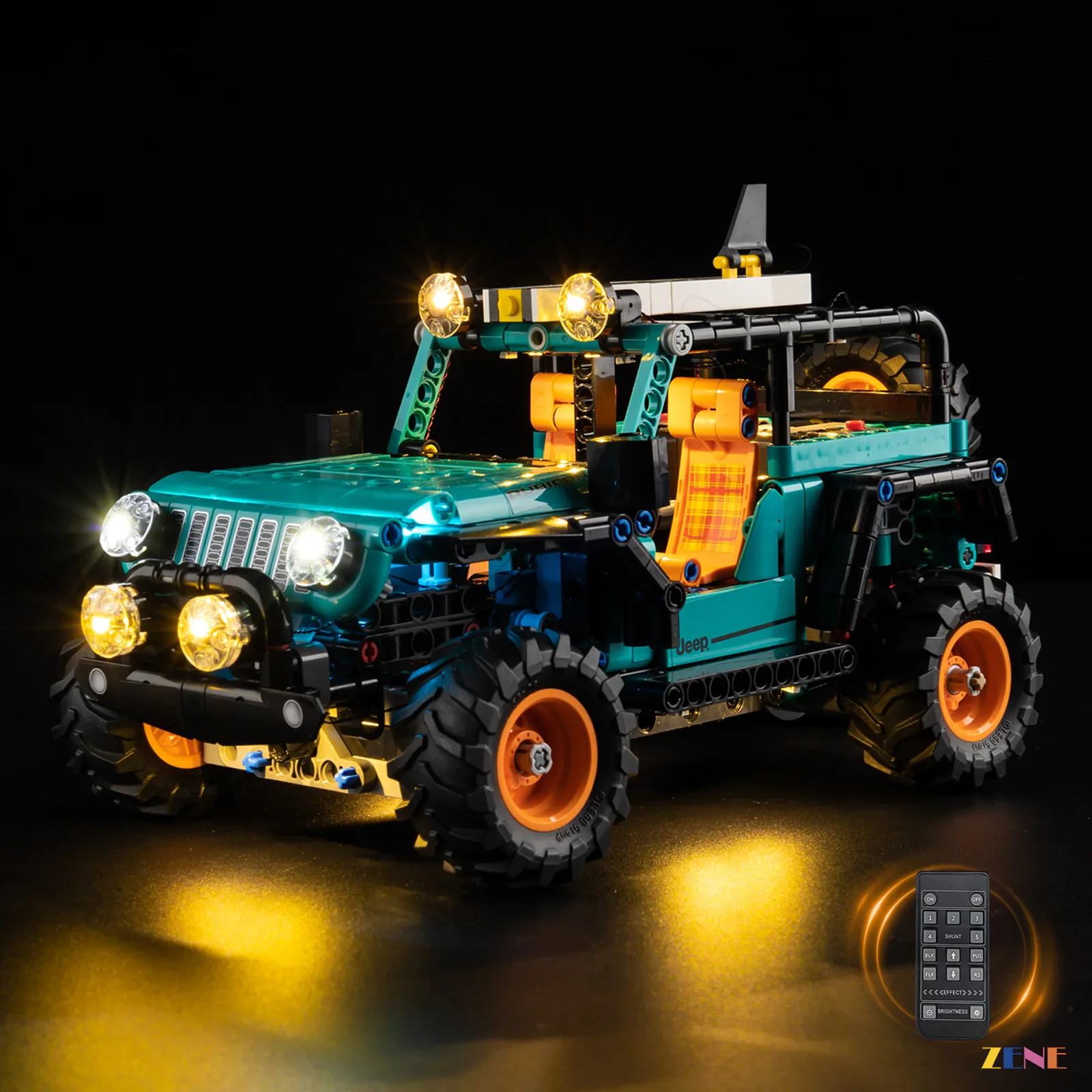 Light Kit for Jeep Wrangler Rubicon SUV #42227 - Image 4