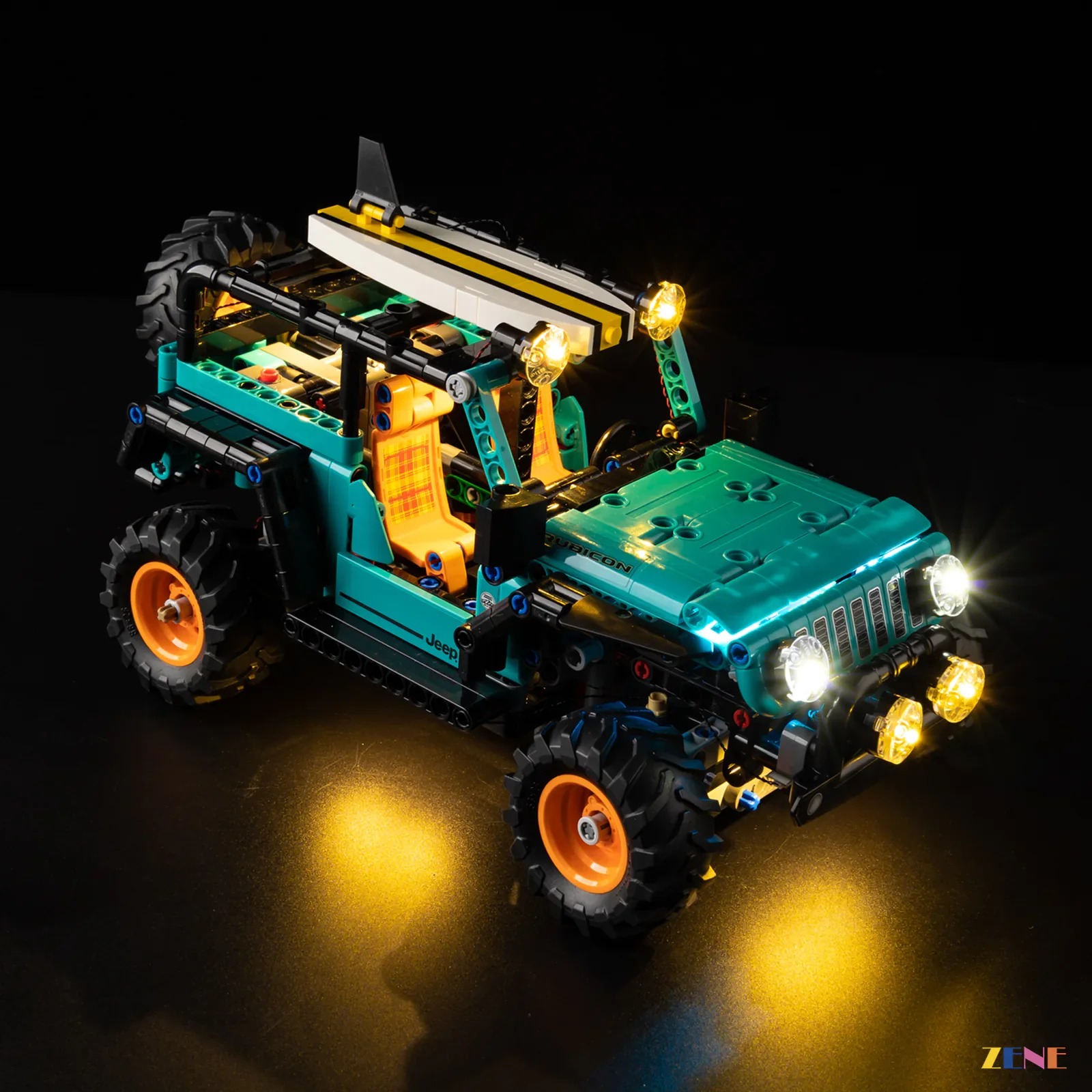Light Kit for Jeep Wrangler Rubicon SUV #42227 - Image 6