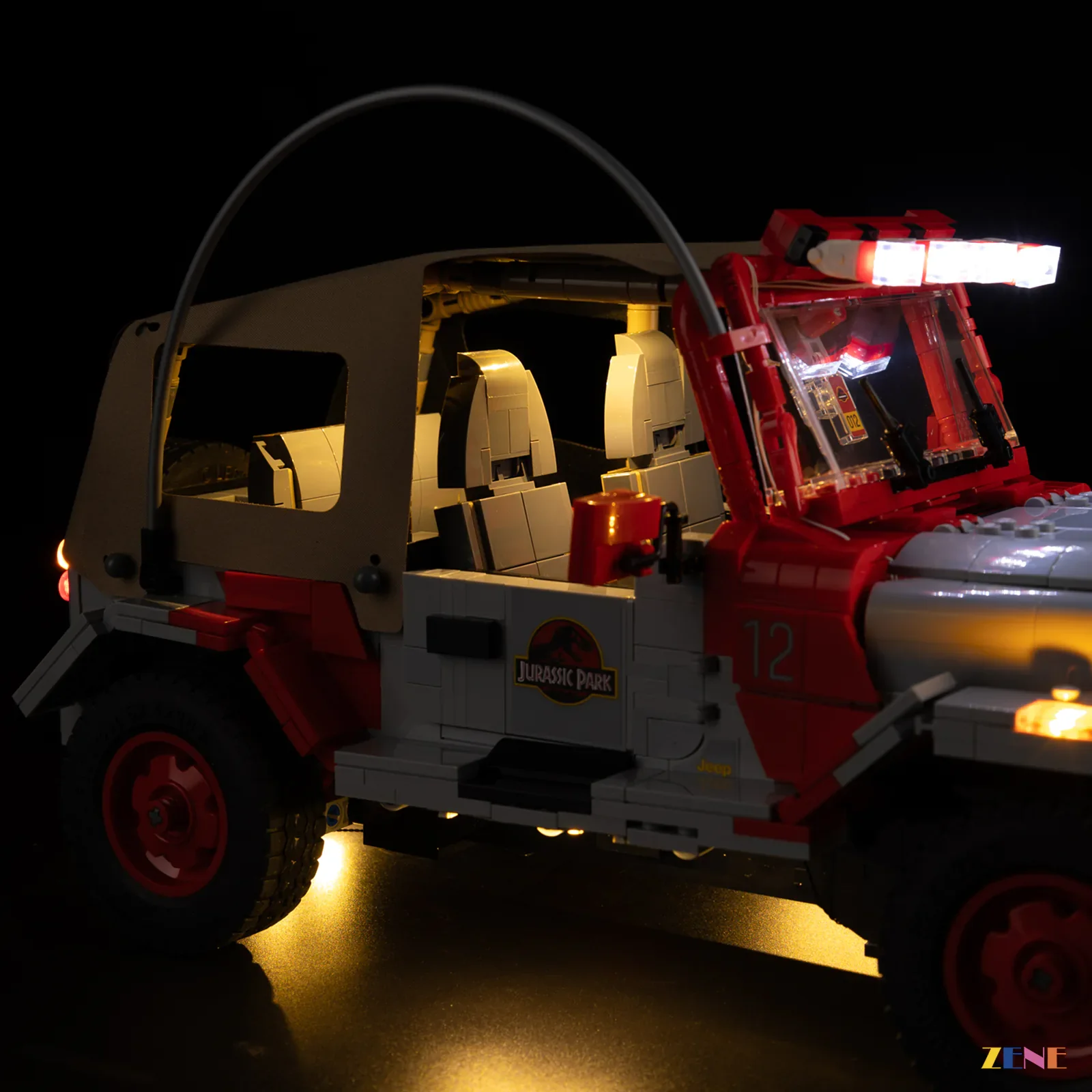 Light Kit for Jurassic Park Jeep Wrangler #77984 - Image 15