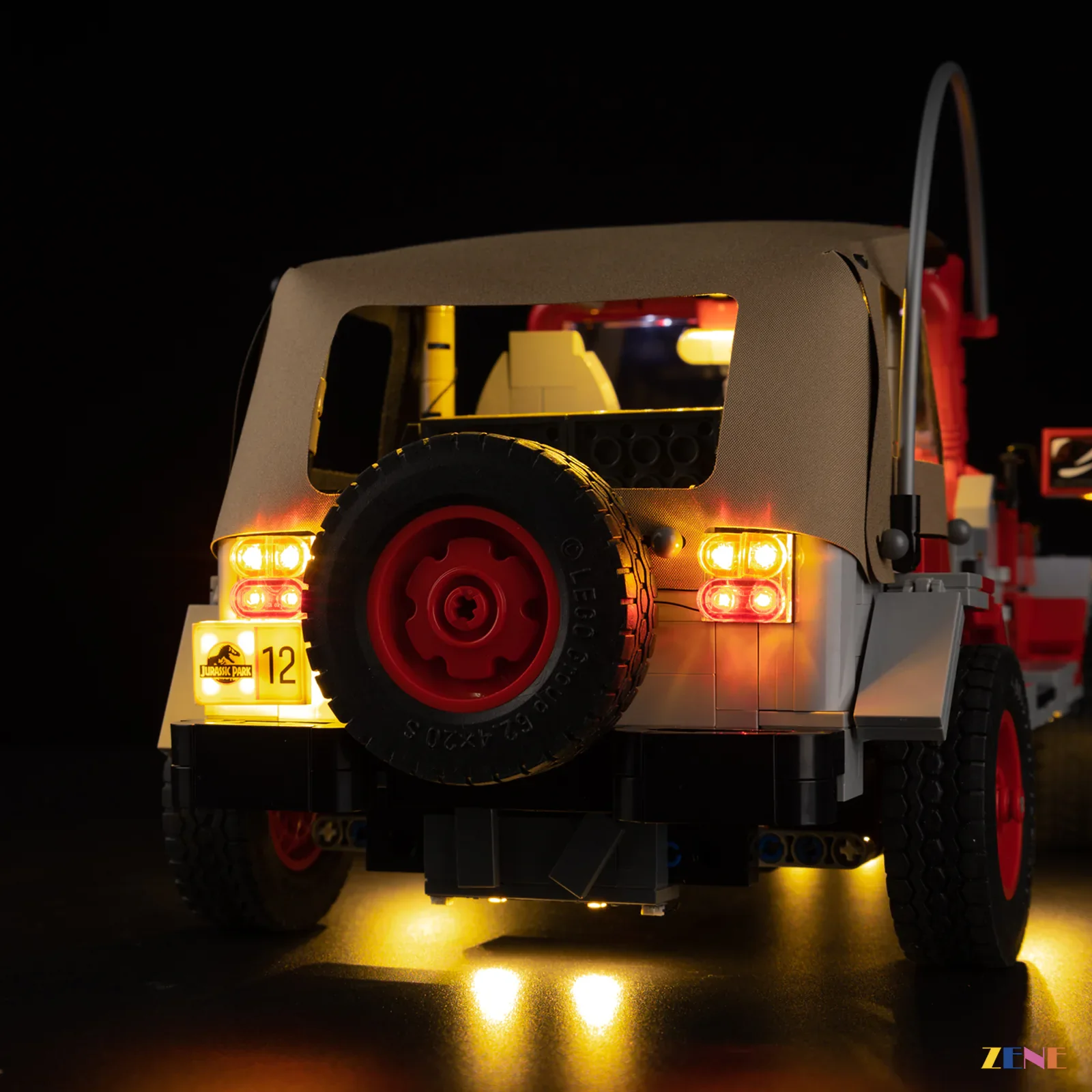 Light Kit for Jurassic Park Jeep Wrangler #77984 - Image 16