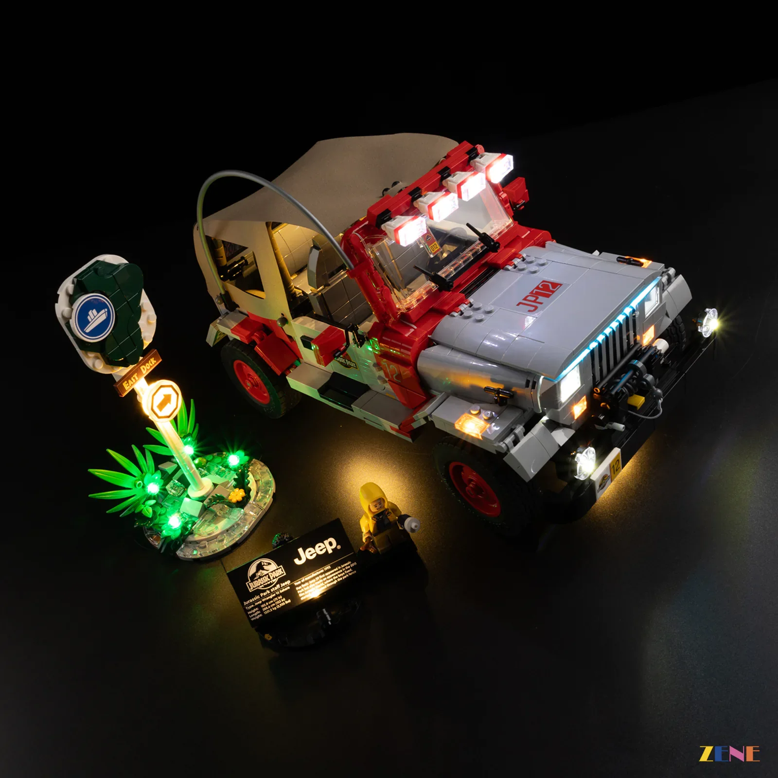 Light Kit for Jurassic Park Jeep Wrangler #77984 - Image 5