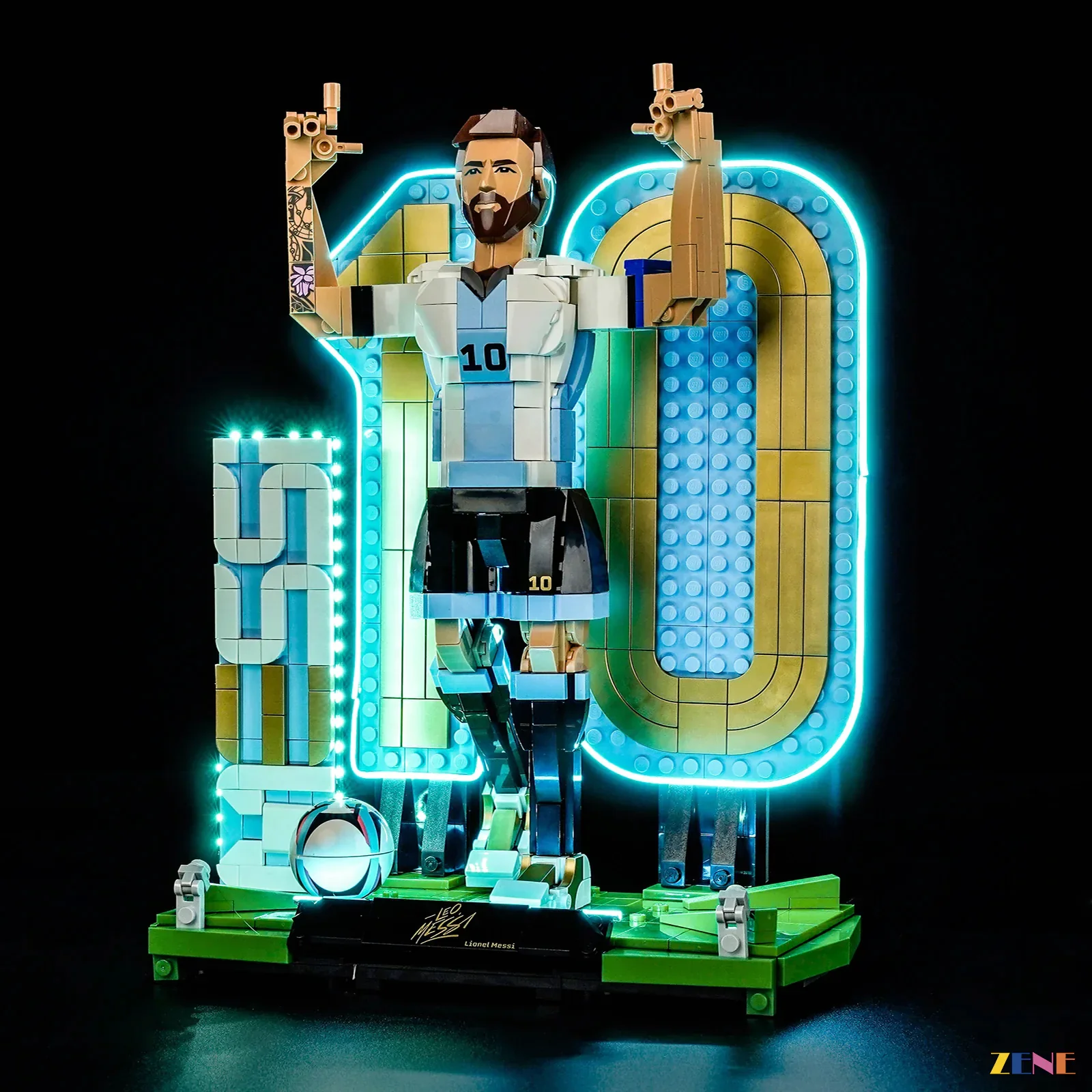 Light Kit for Lionel Messi – Soccer Legend #43015 - Image 3