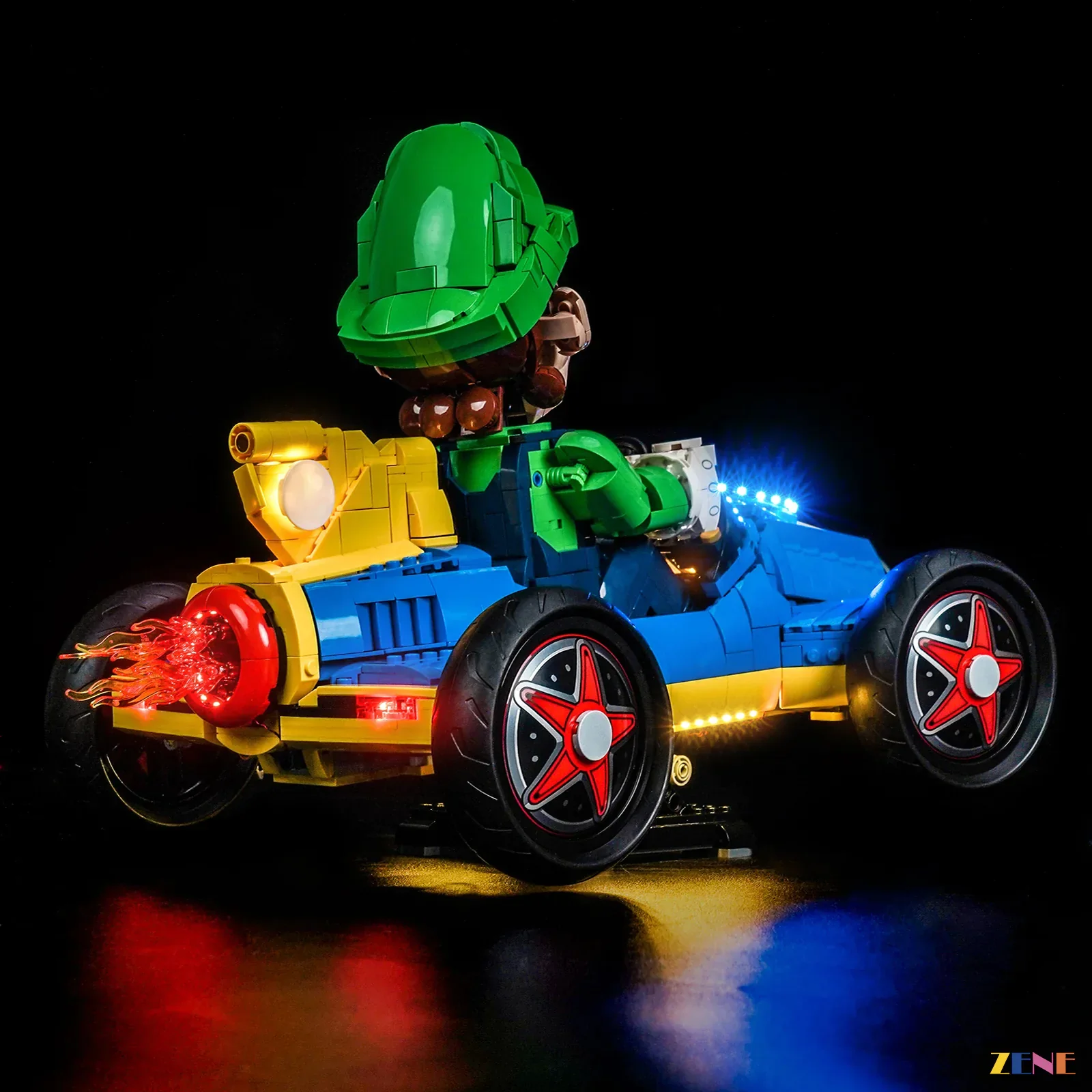 Light Kit for Mario Kart – Luigi & Mach 8 #72050 - Image 2