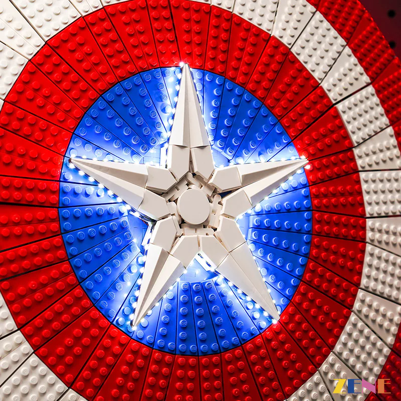 Light Kit for Marvel Captain America's Shield #76262 - Image 2