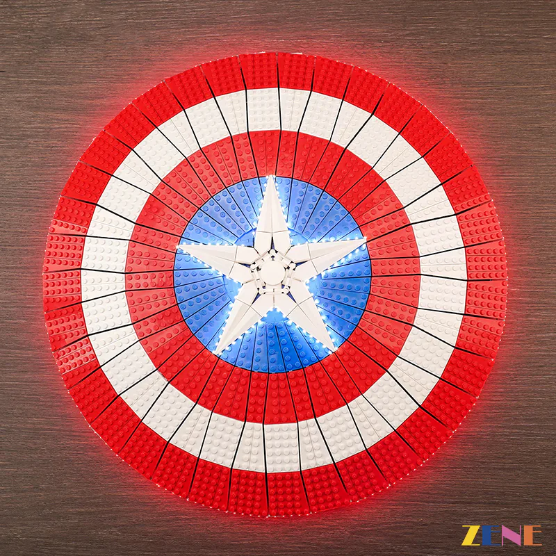 Light Kit for Marvel Captain America's Shield #76262 - Image 3