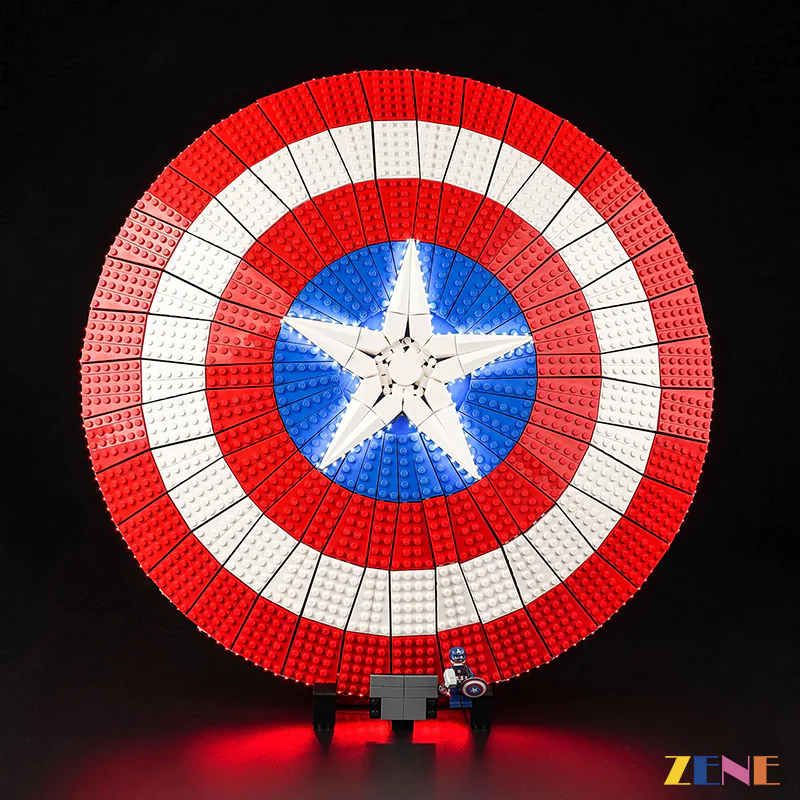 Light Kit for Marvel Captain America's Shield #76262 - Image 5