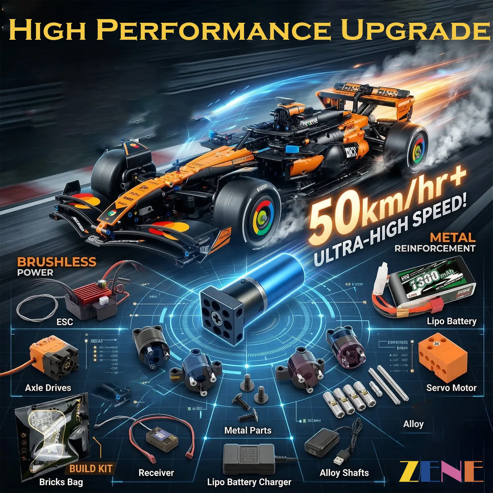 Olympic Lighting Set for Sales | ZENE Bricks