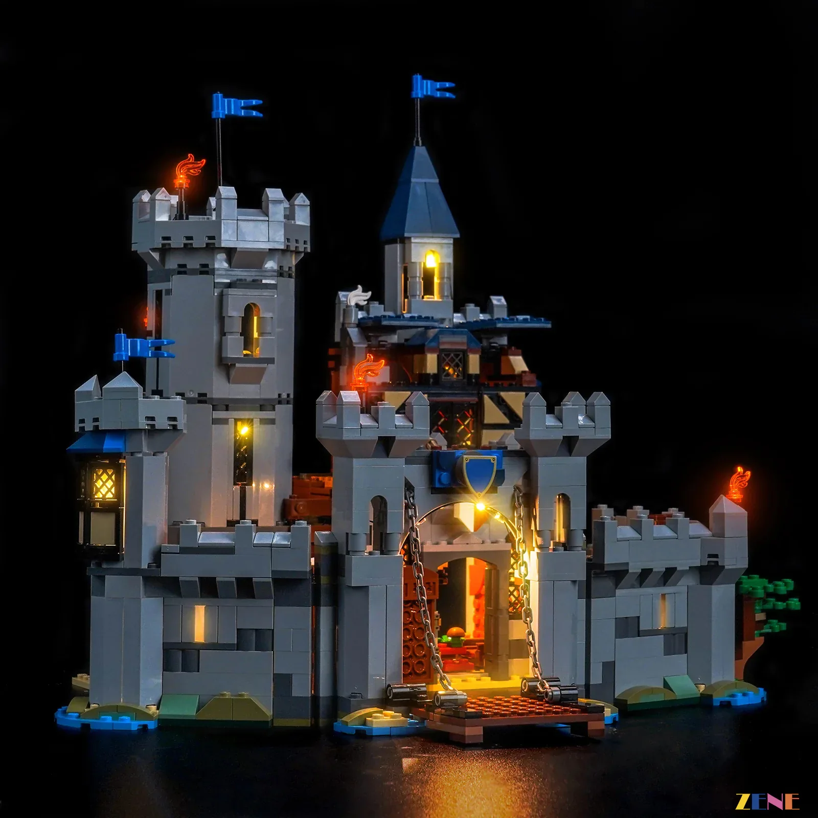 Light Kit for Medieval Horse Knight Castle #31168 - Image 10