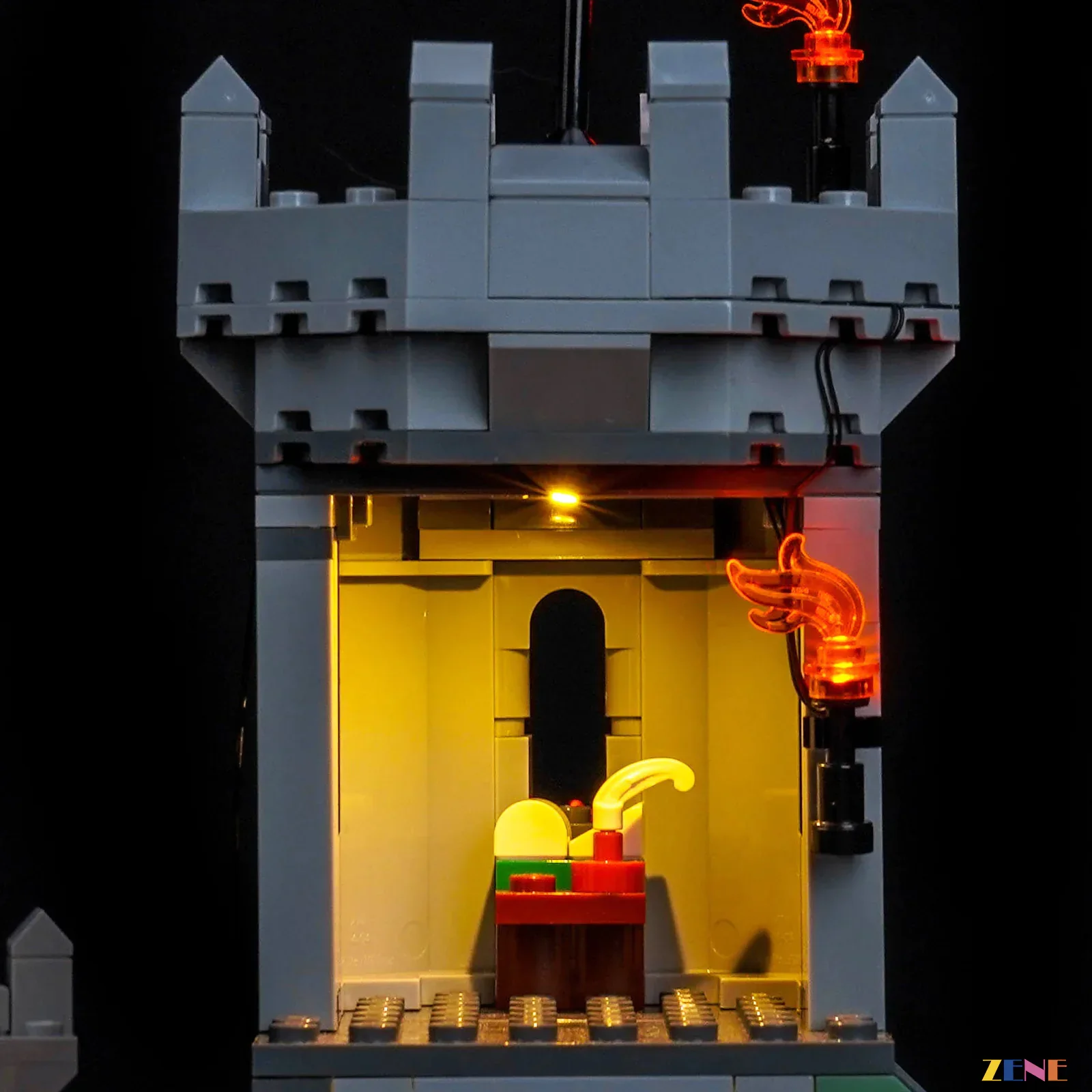 Light Kit for Medieval Horse Knight Castle #31168 - Image 13