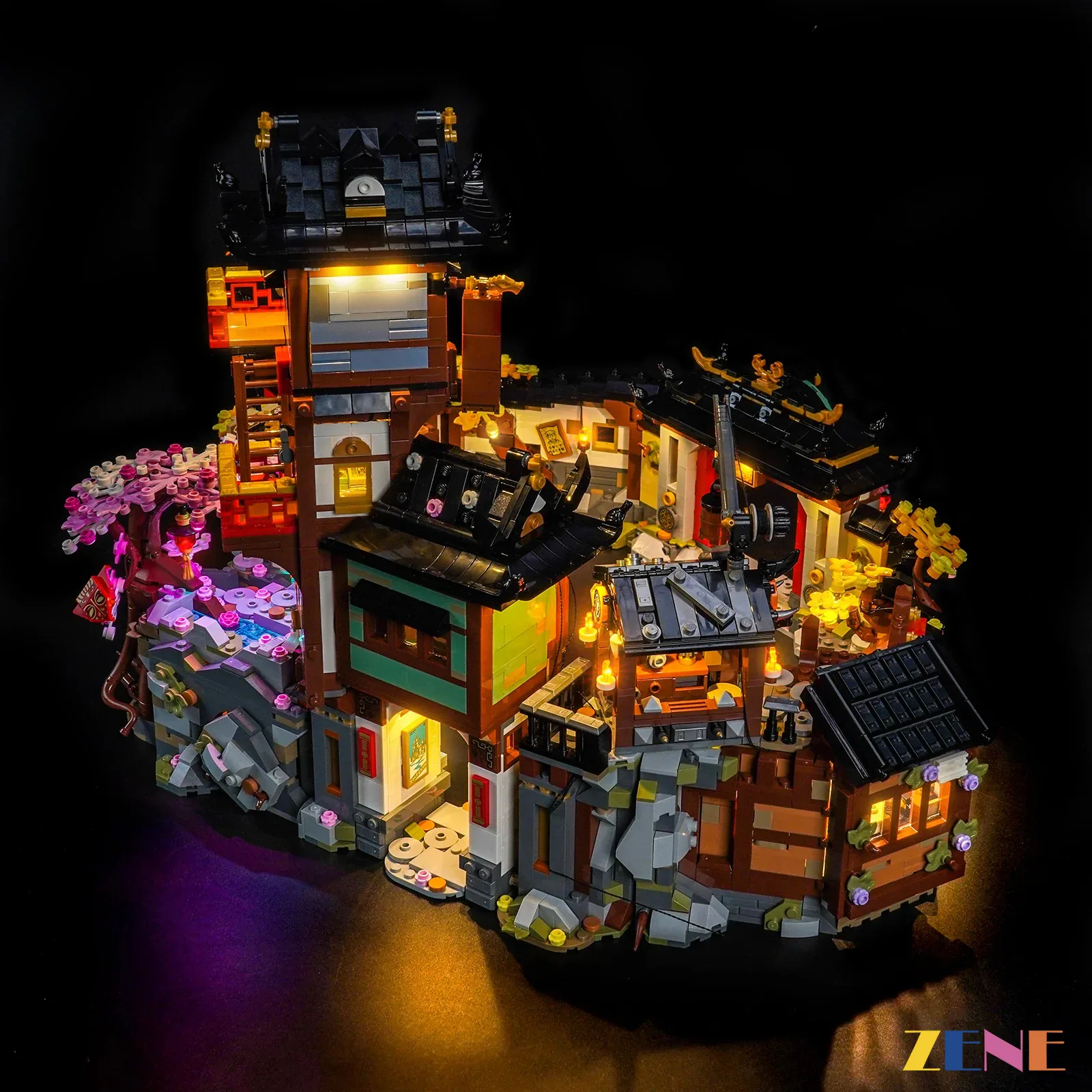 Light Kit for NINJAGO The Old Town 15th Anniversary #71861 - Image 13