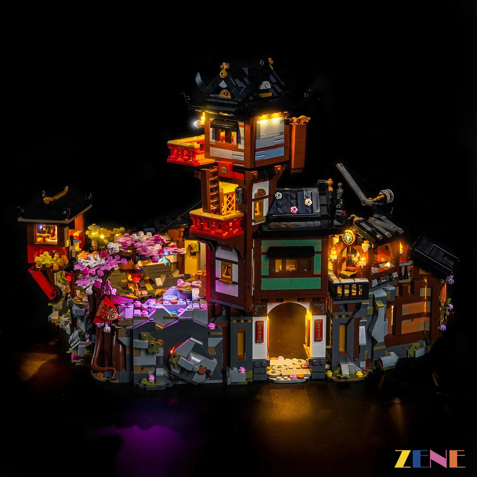 Light Kit for NINJAGO The Old Town 15th Anniversary #71861 - Image 6