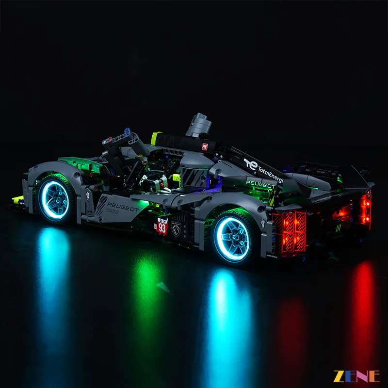 Light Kit for PEUGEOT 9X8 24H Le Mans Hybrid Hypercar #42156 (Ver. 2) - Image 2