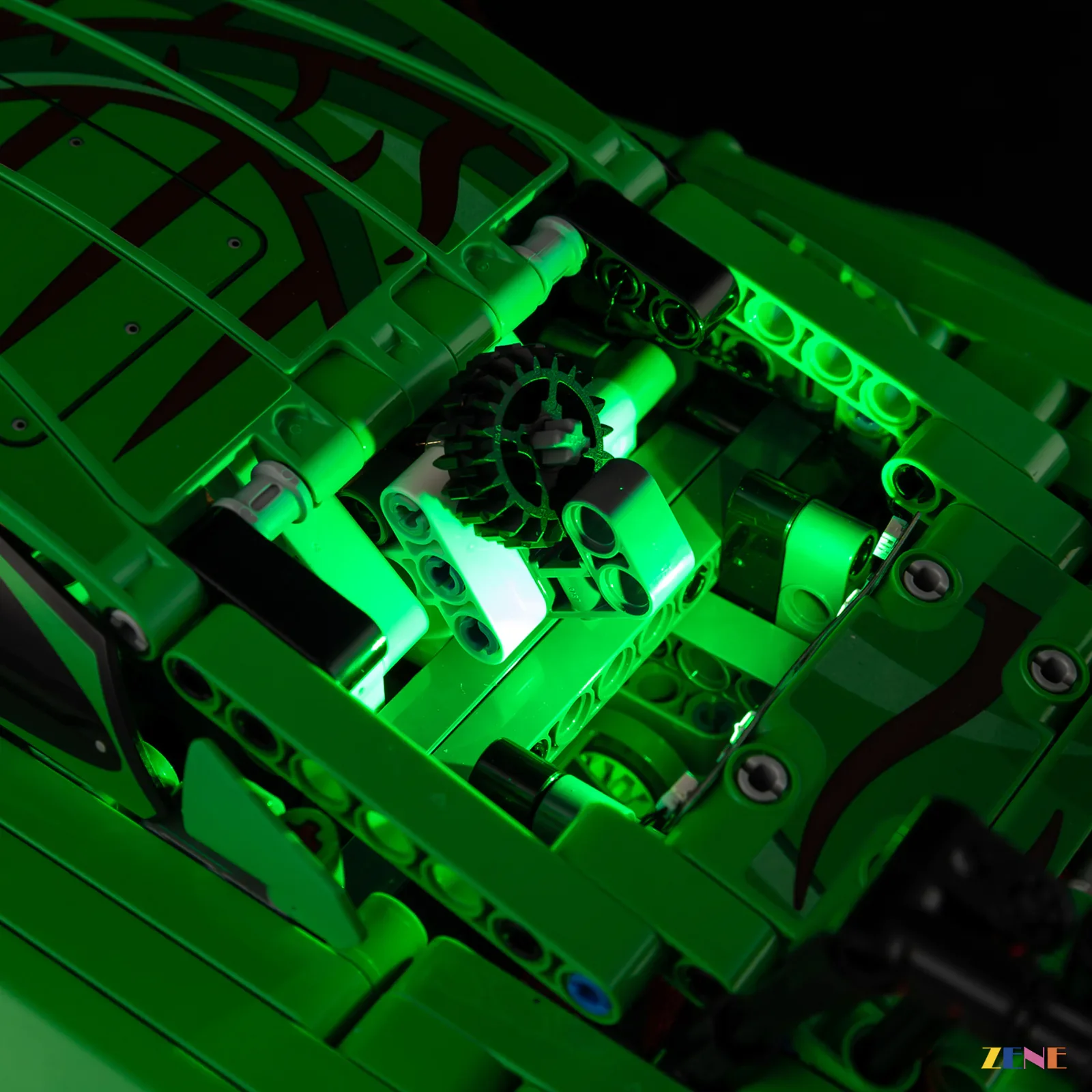 Light Kit for Porsche 911 GT3 R REXY AO Racing Car #42224 - Image 4