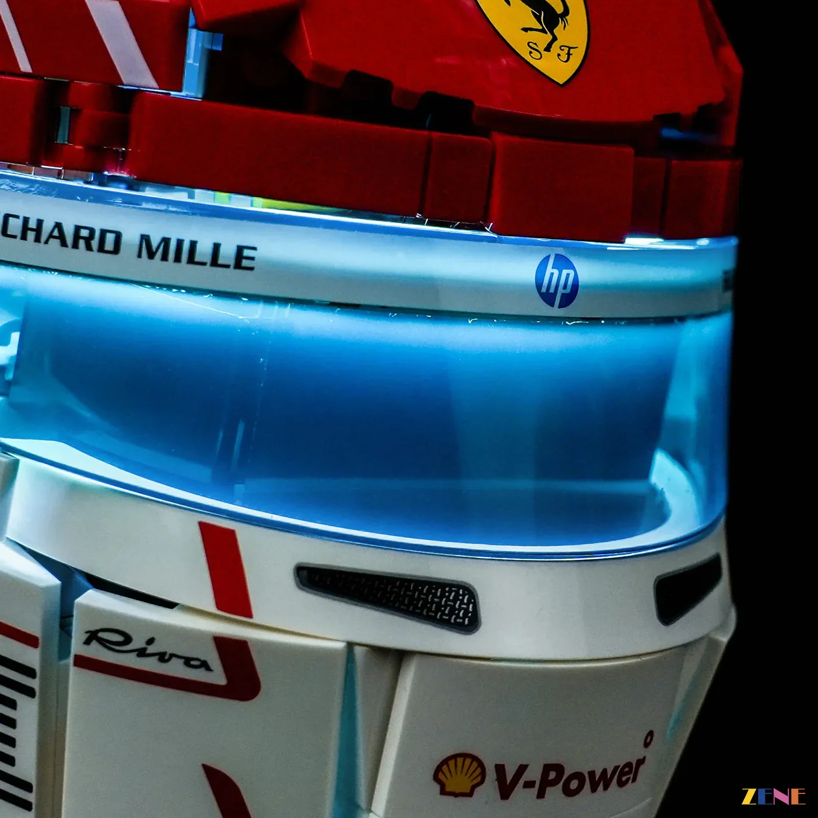 Light Kit for Scuderia Ferrari HP Charles Leclerc Helmet #43014 - Image 4