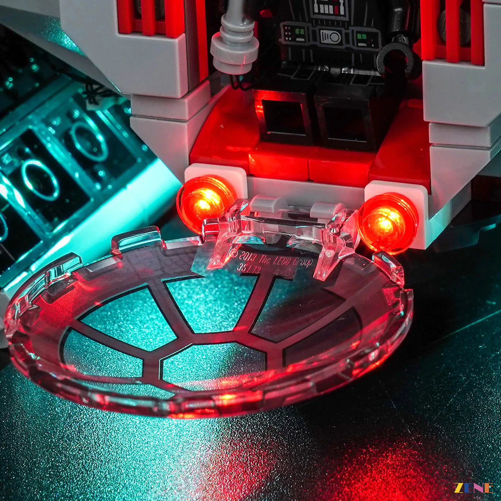 Light Kit for SMART Play: Darth Vader's TIE Fighter #75421 - Image 10
