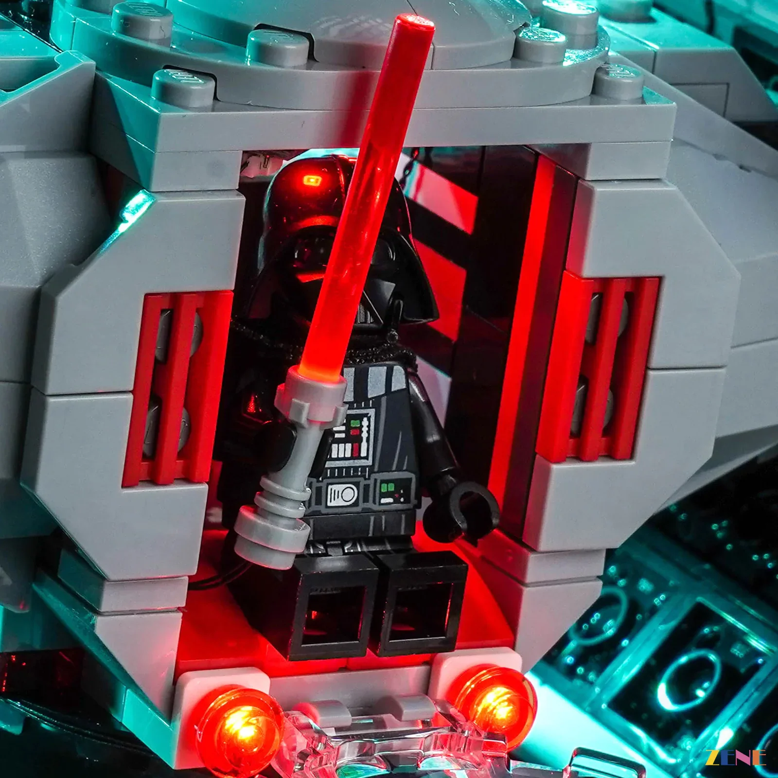 Light Kit for SMART Play: Darth Vader's TIE Fighter #75421 - Image 6