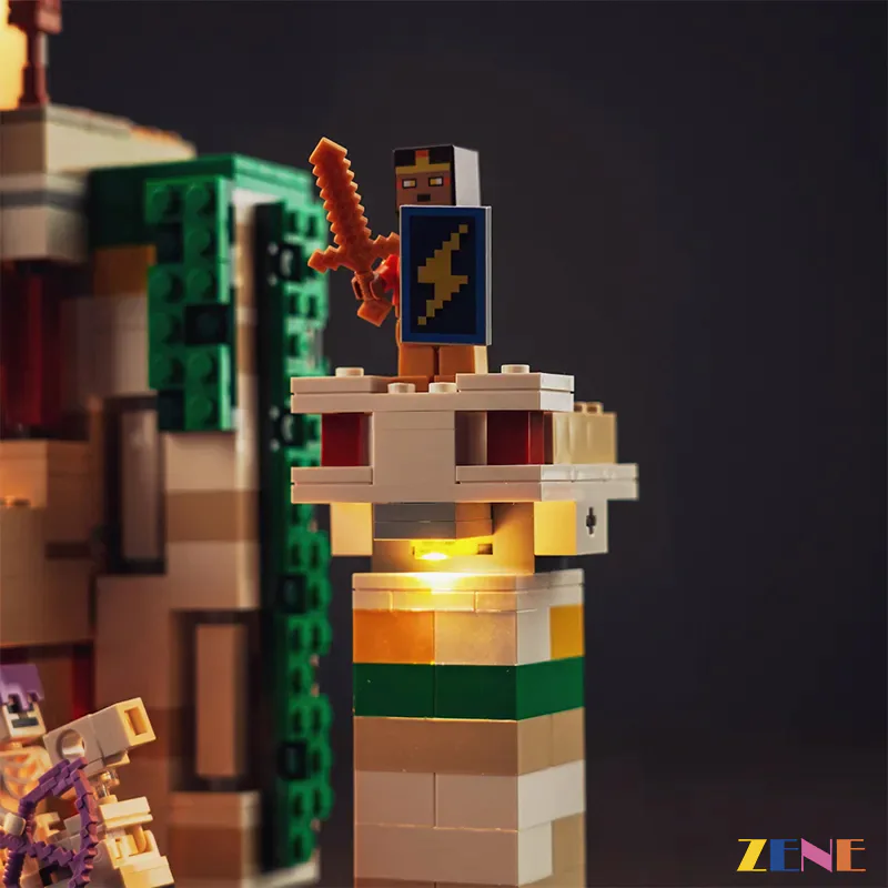 Light Kit for The Iron Golem Fortress #21250 - Image 4
