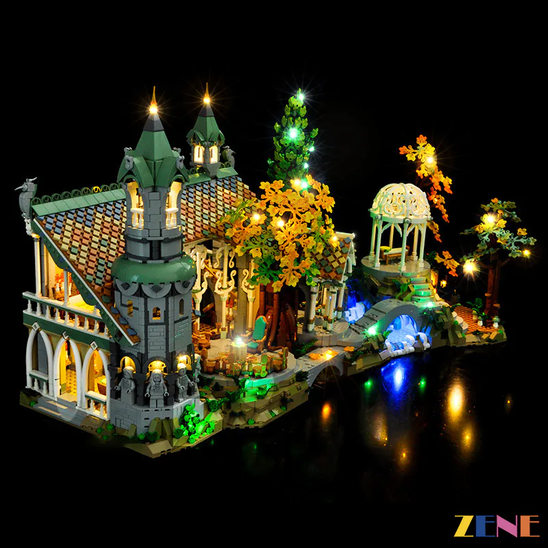Light Kit for RIVENDELL: Lord of the Rings #10316