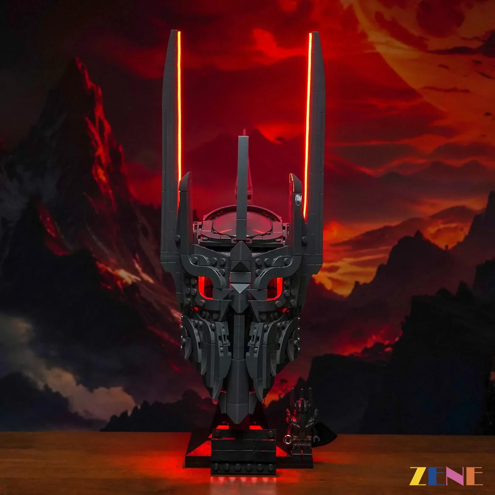 Light Kit for The Lord of the Rings Sauron's Helmet #11373 - Image 2