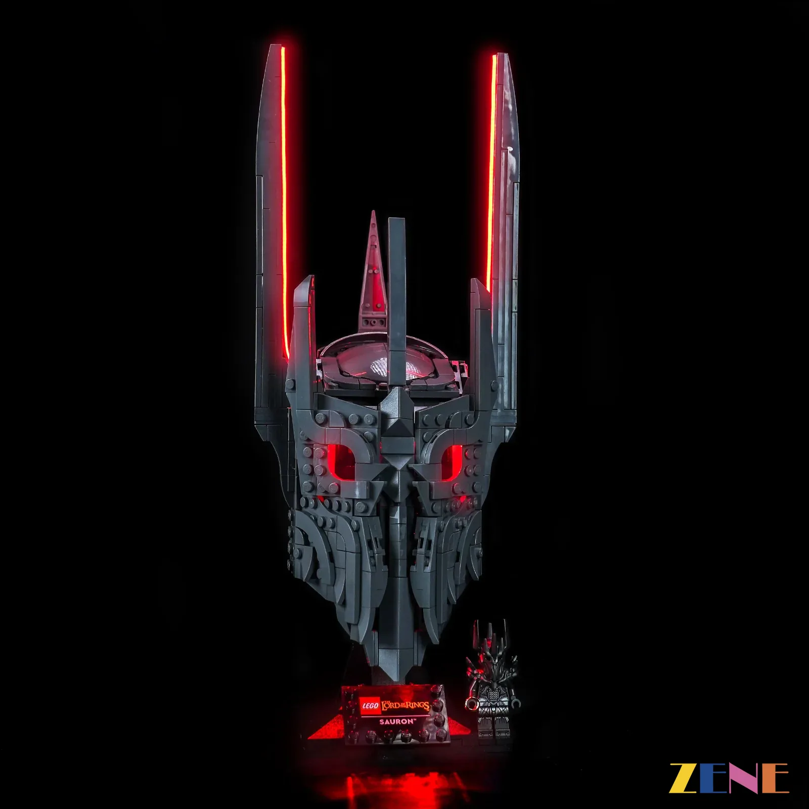 Light Kit for The Lord of the Rings Sauron's Helmet #11373 - Image 7