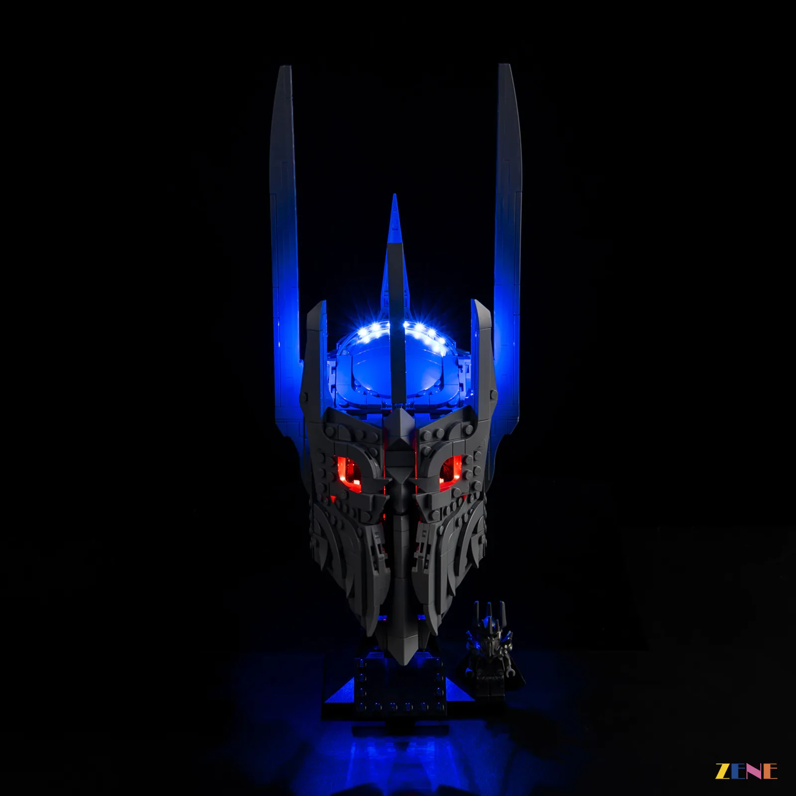 Light Kit for The Lord of the Rings: Sauron's Helmet #11373 (Ver.2)
