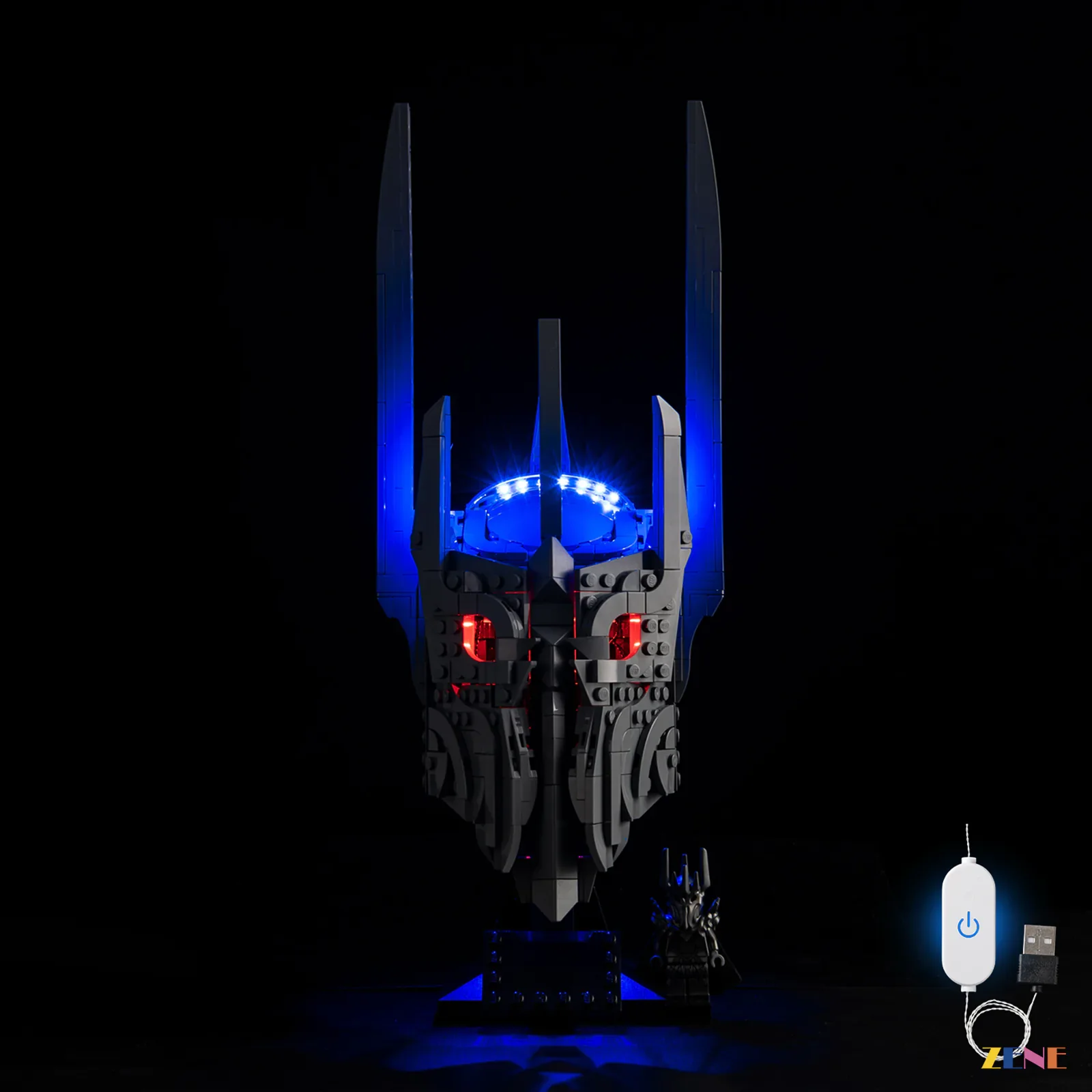 Light Kit for The Lord of the Rings: Sauron's Helmet #11373 (Ver.2) - Image 3