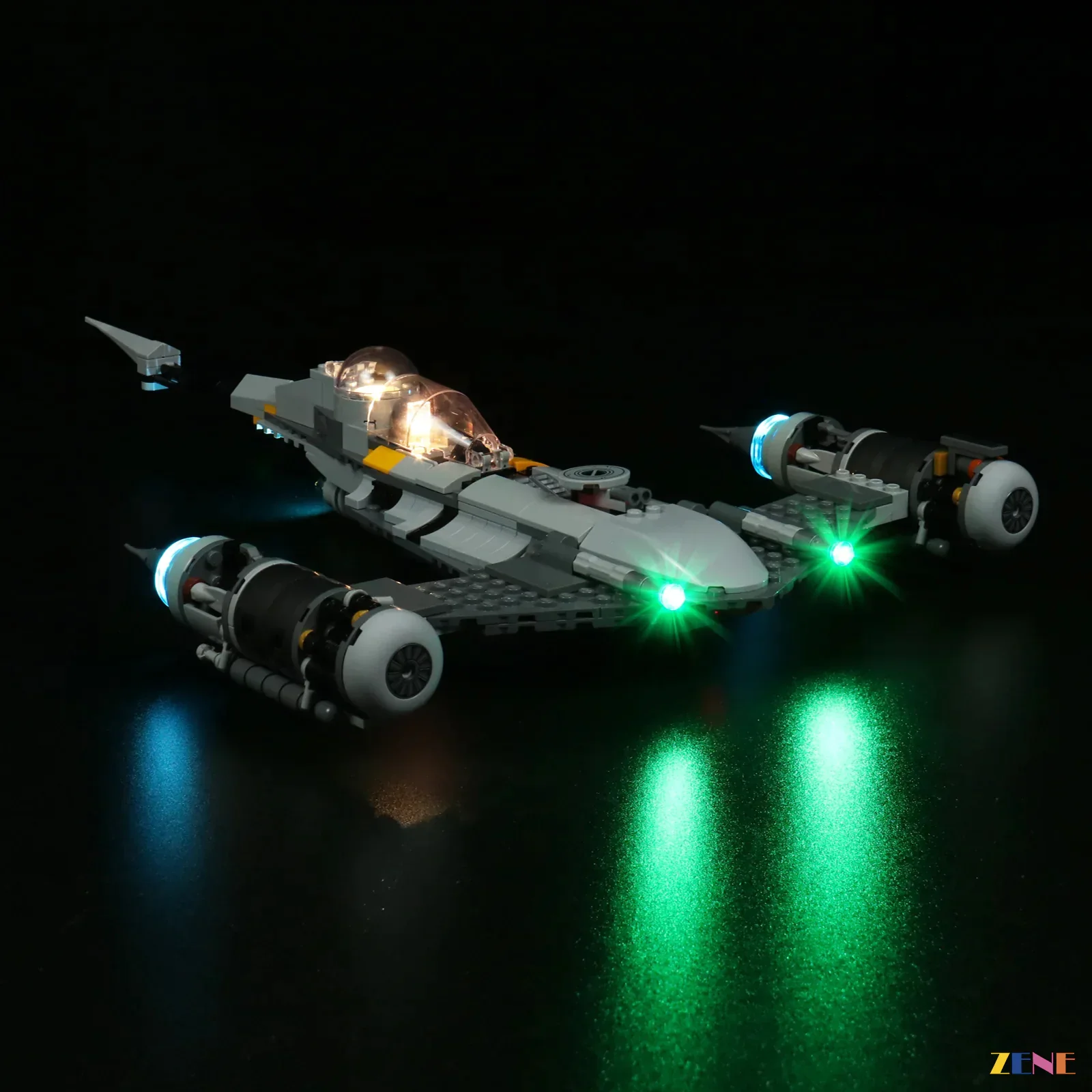 Light Kit for The Mandalorian's N-1 Starfighter #75325 - Image 2