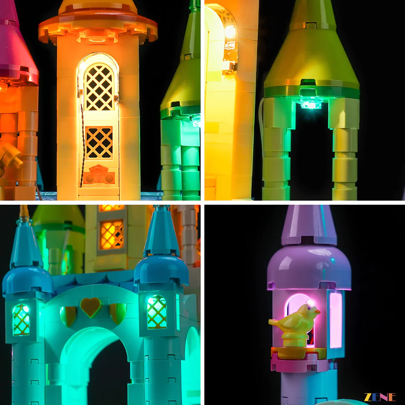 Light Kit for Unicorn Castle #31175 - Image 2
