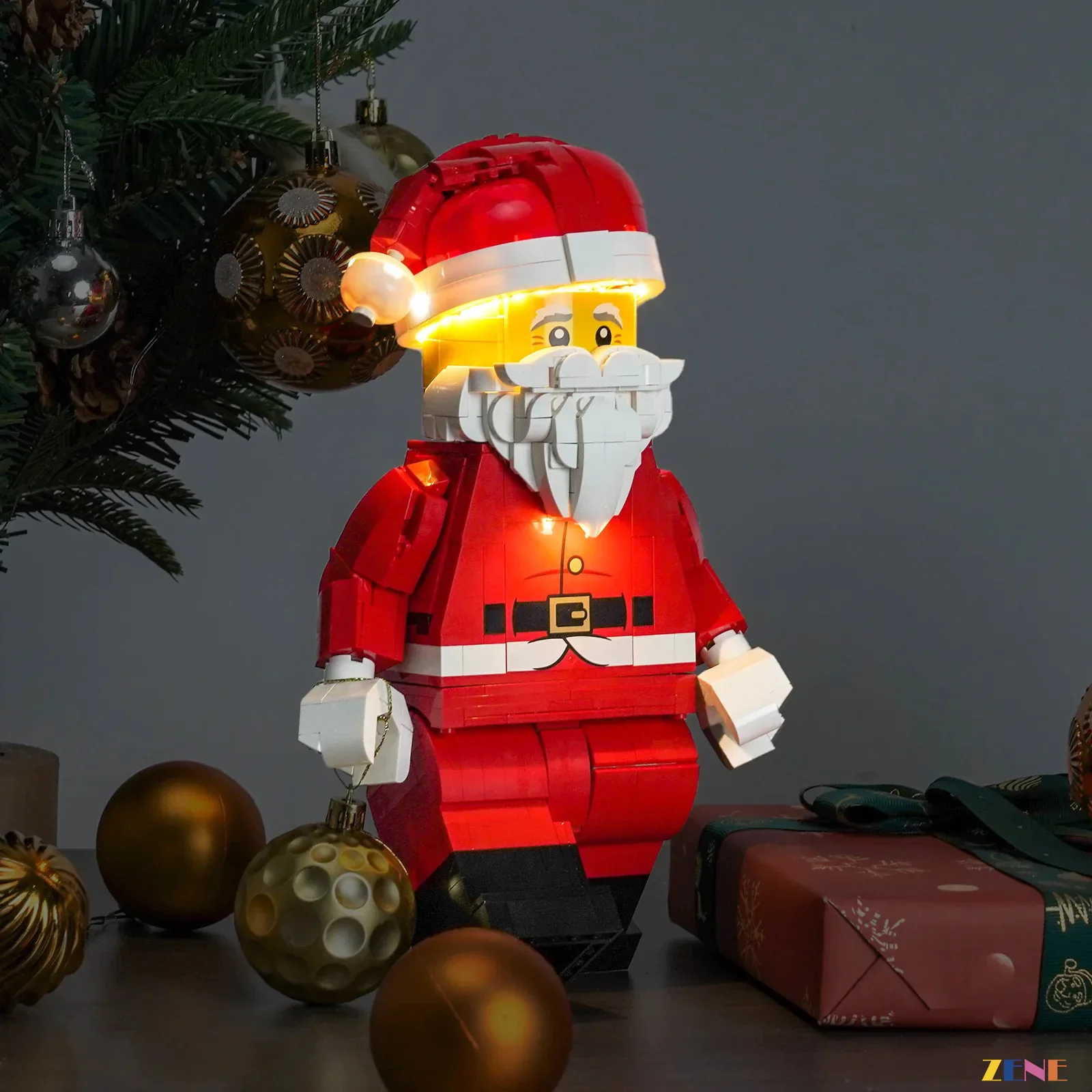 Light Kit for Up-Scaled Santa Minifigure #40820 - Image 2