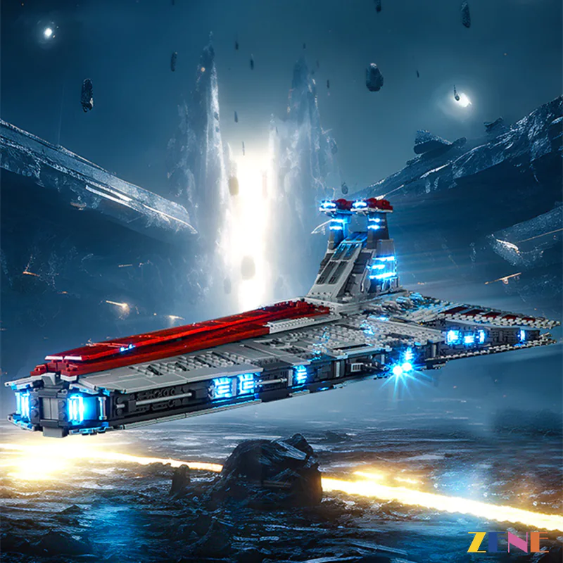 Light Kit for Venator Class Republic Attack Cruiser #75367 - Image 6