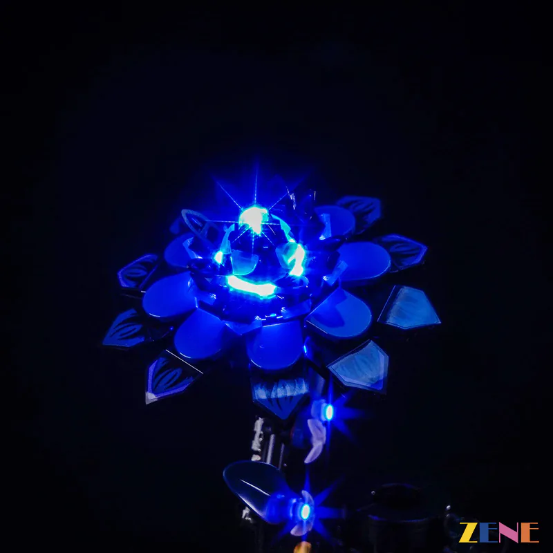 Light Kit for Wednesday Black Dahlia Flower #76784 - Image 9