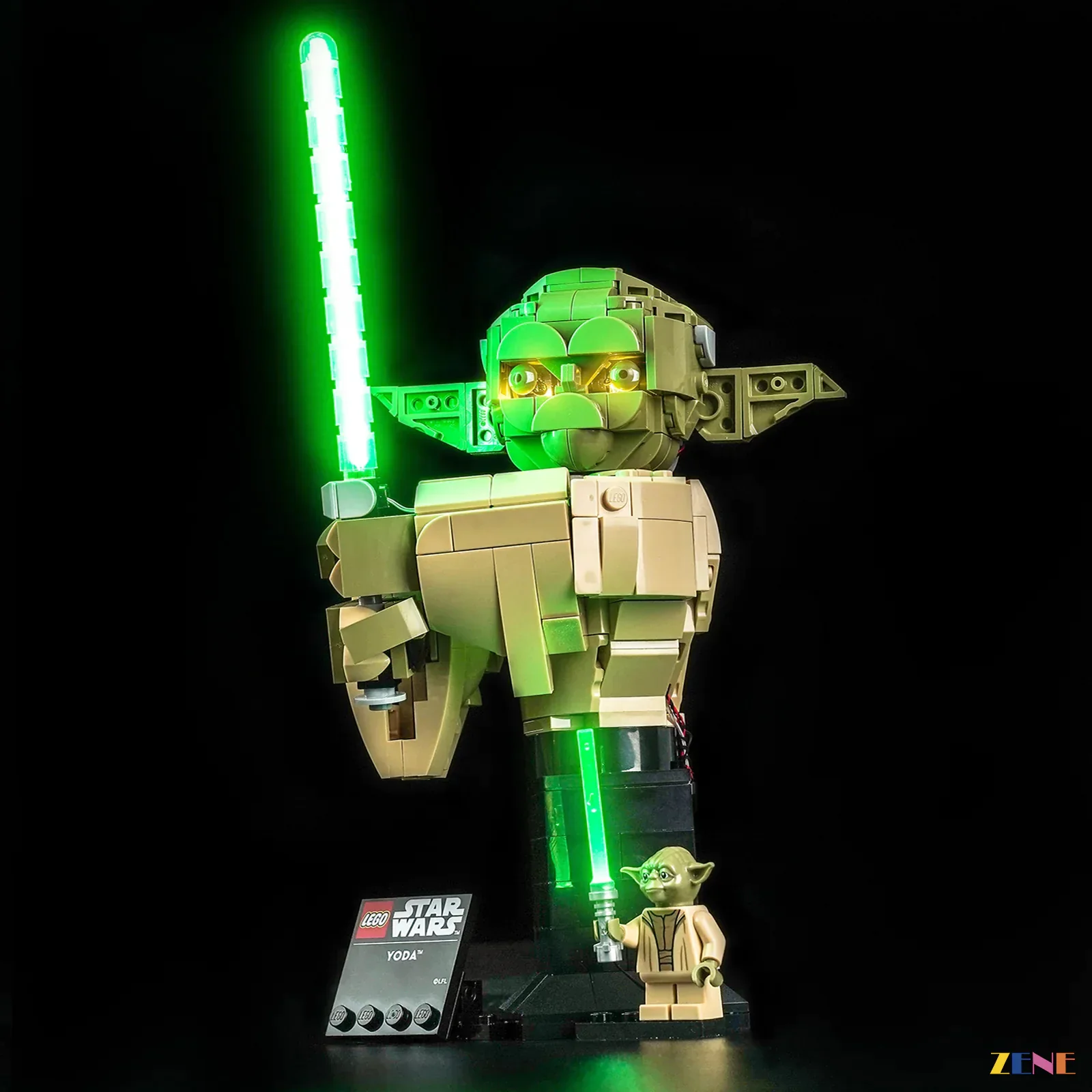 Light Kit for Yoda Bust #75438 - Image 7