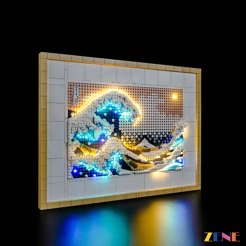 Light Kit for Art Hokusai The Great Wave 31208 - Image 7