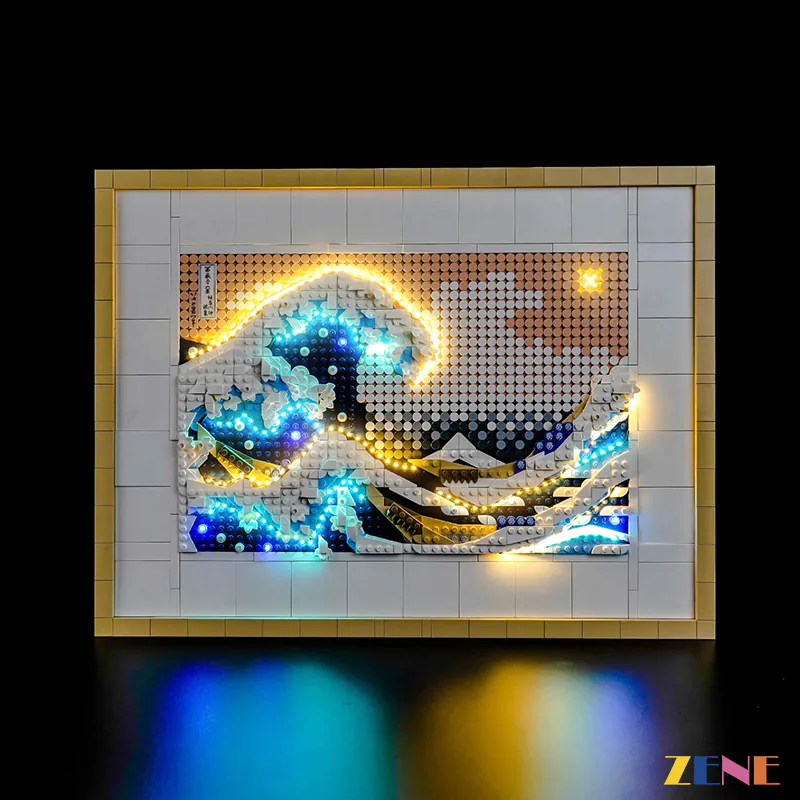 Light Kit for Art Hokusai The Great Wave 31208 - Image 9