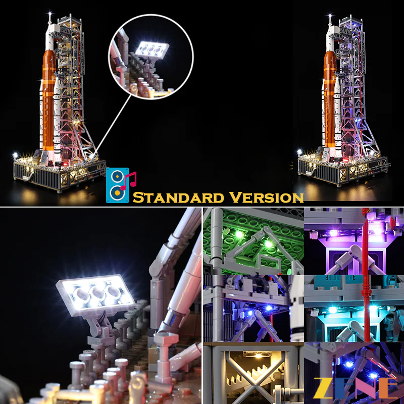 Light Kit for Artemis Space Launch System NASA #10341 - Image 2