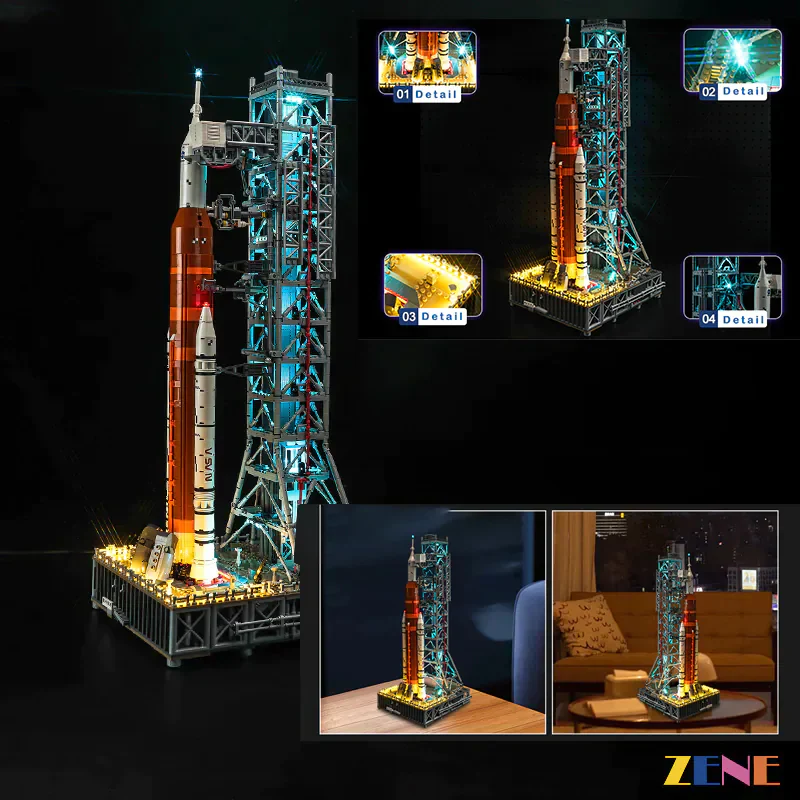 Light Kit for Artemis Space Launch System NASA #10341 (Ver.2) - Image 5