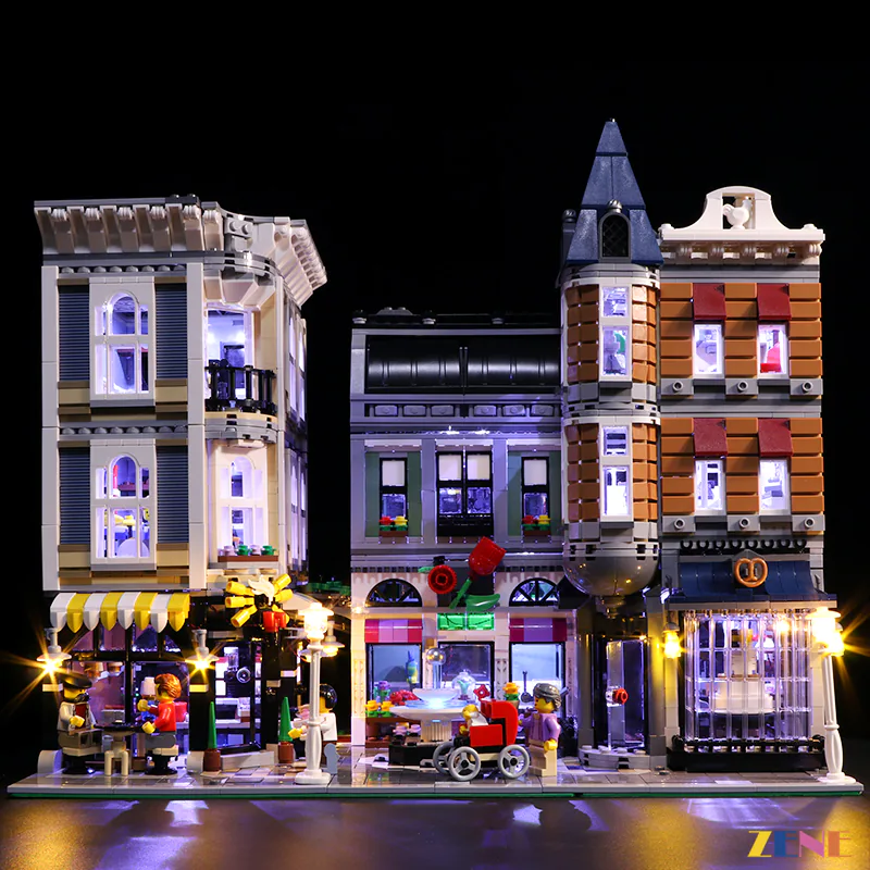 Light Kit for Assembly Square #10255 (Upgrade Ver.)