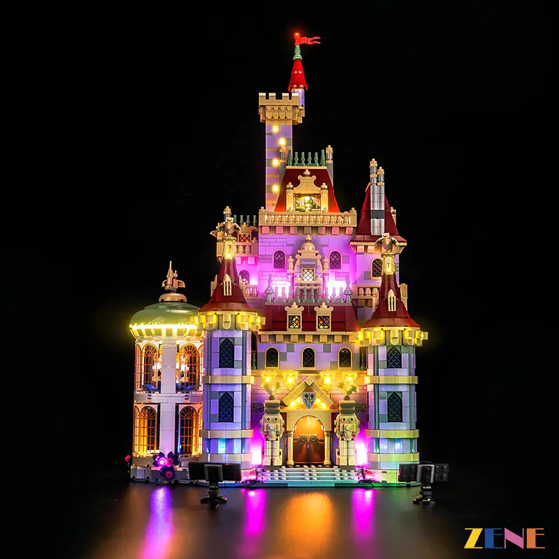 Light Kit for Beauty and the Beast Castle #43263 - Image 10