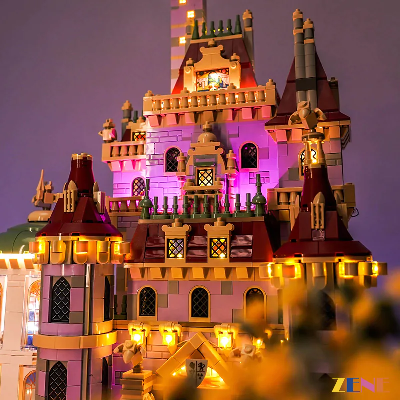 Light Kit for Beauty and the Beast Castle #43263 - Image 2
