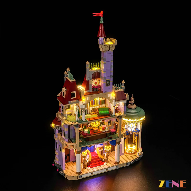 Light Kit for Beauty and the Beast Castle #43263 - Image 4