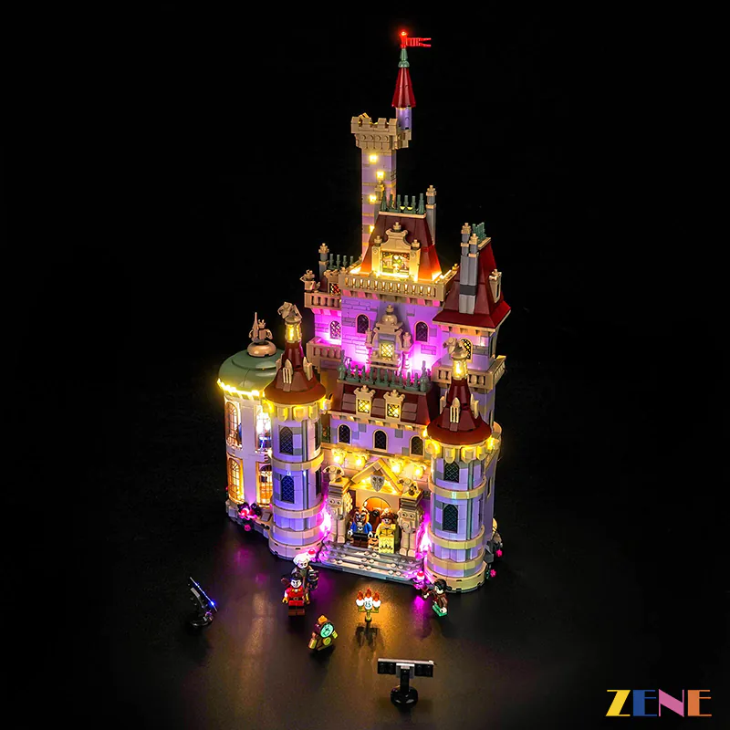 Light Kit for Beauty and the Beast Castle #43263 - Image 6